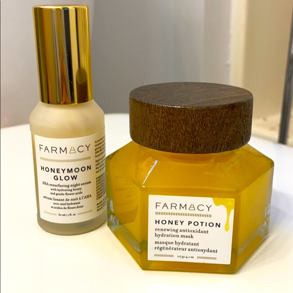 Farmacy honeymoon glow and honey potion